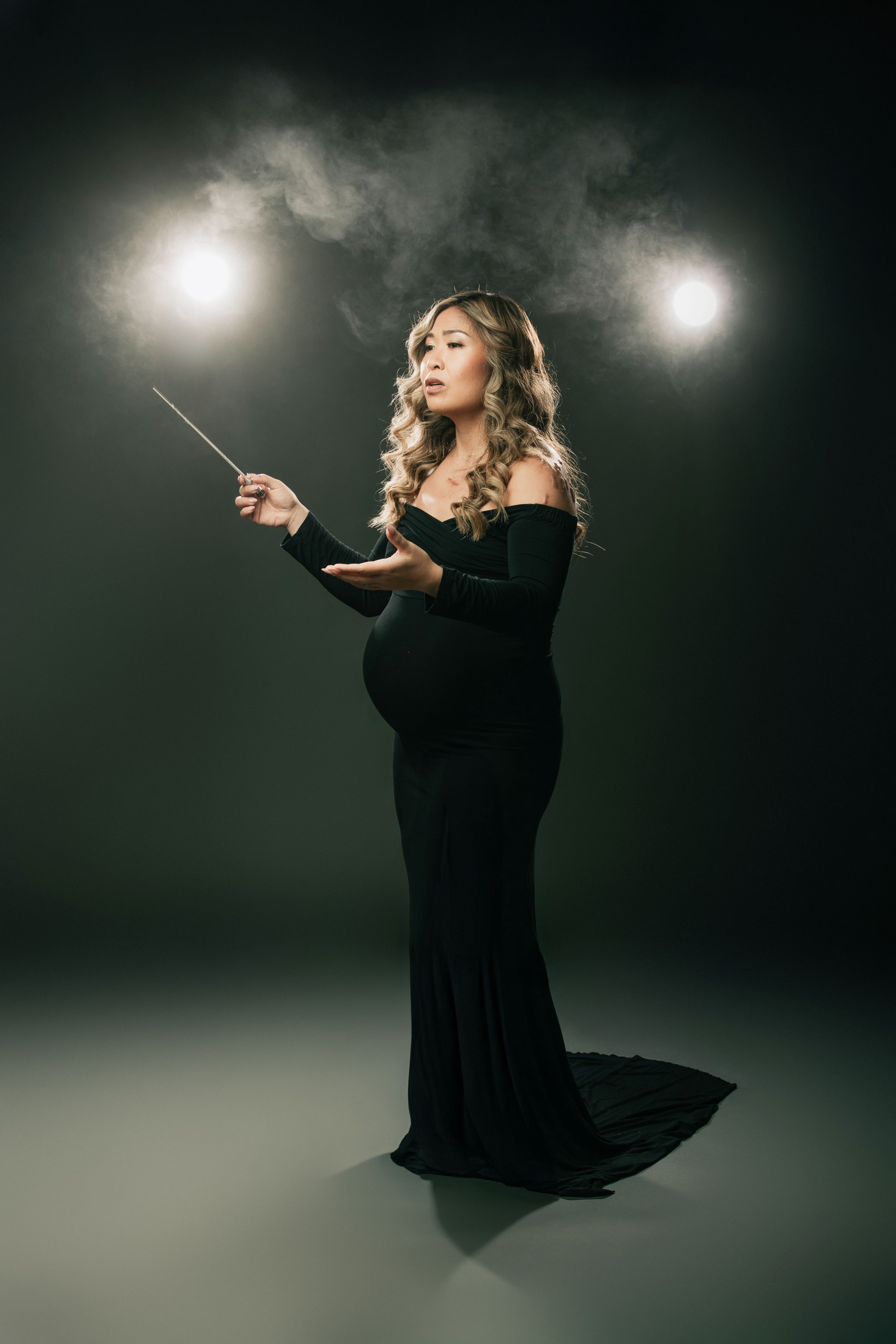 Marie conducting