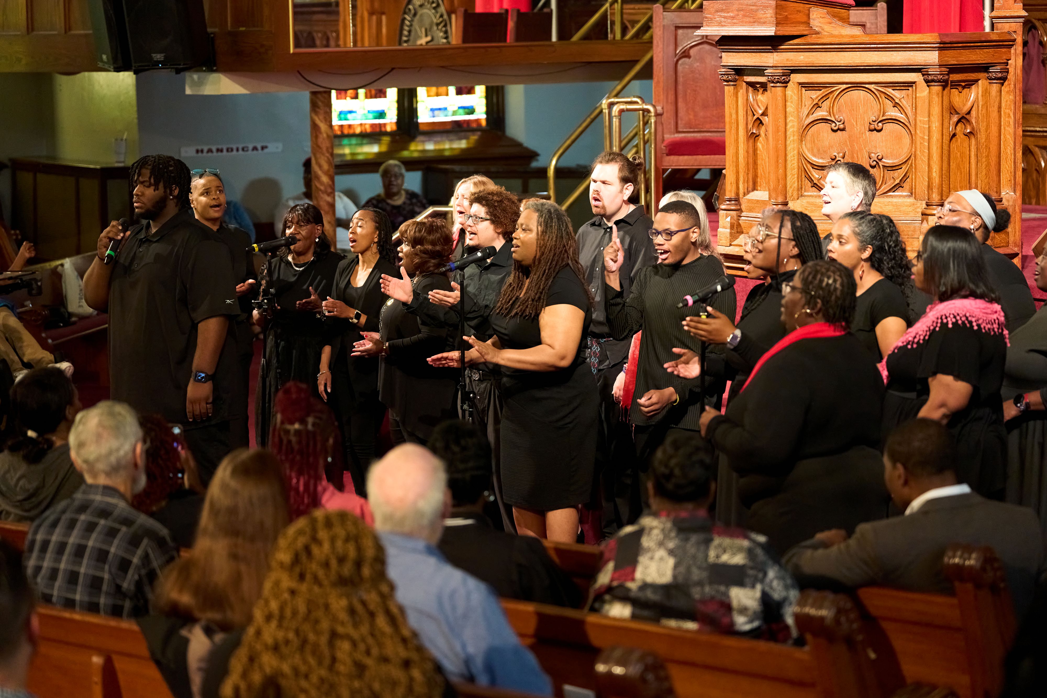 chorus singing