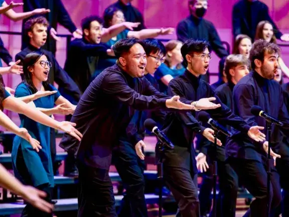 Vancouver Youth Choir in performance