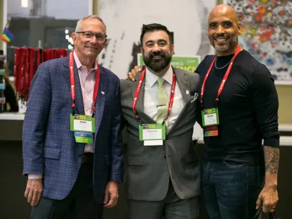 Mark Lawson, Chris Eanes, and Michael Bobbitt at the 2026 Conference