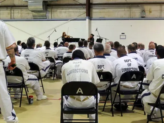 Another concert at a Georgia prison