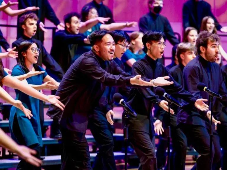 Vancouver Youth Choir in performance