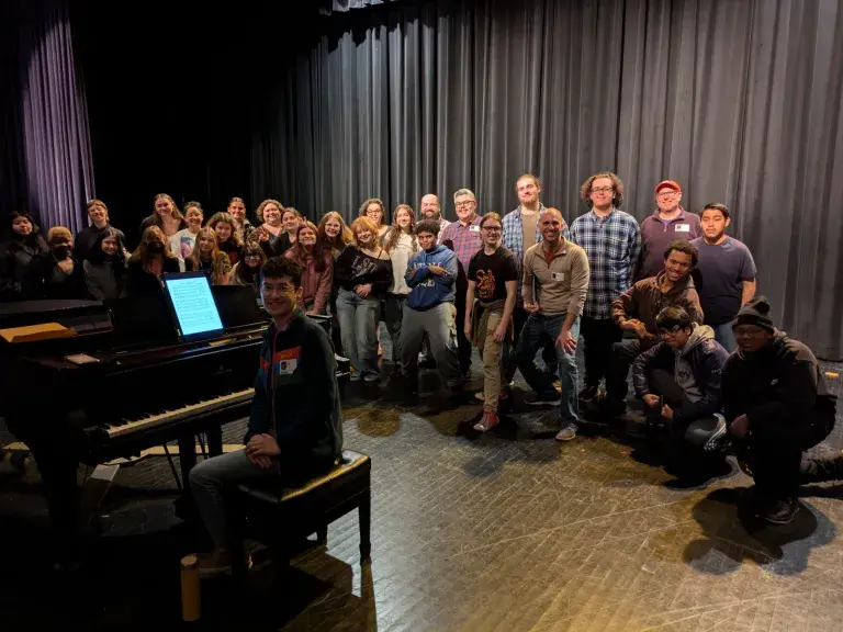 Border CrosSing Chorus posing and smiling