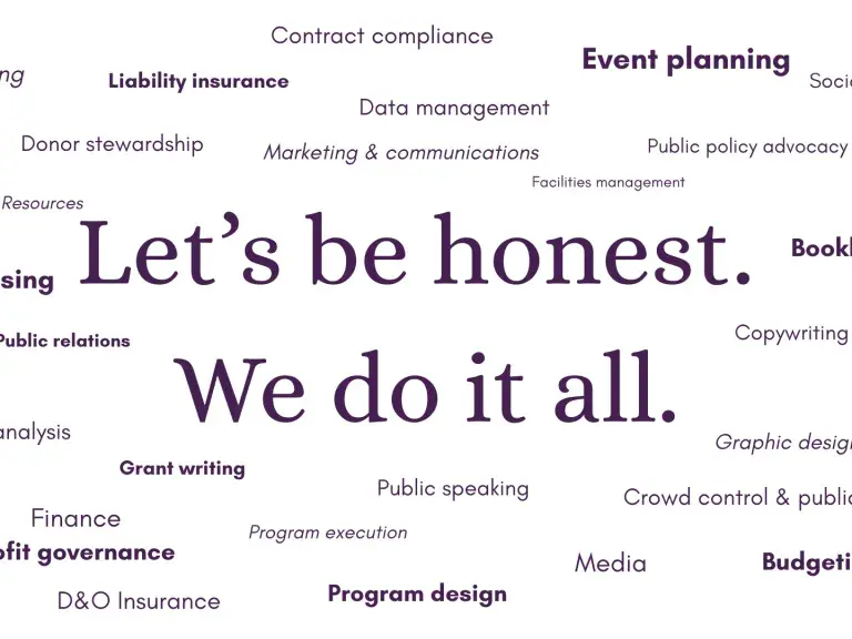 Let's be honest we do it all