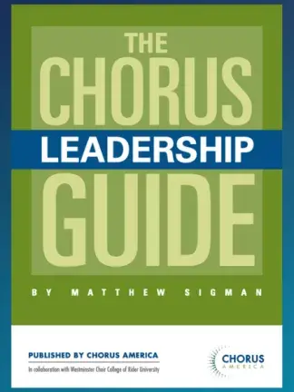 Chorus Leadership Guide cover