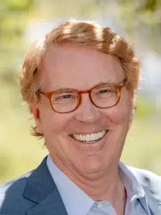 Kevin Barry smiling at camera