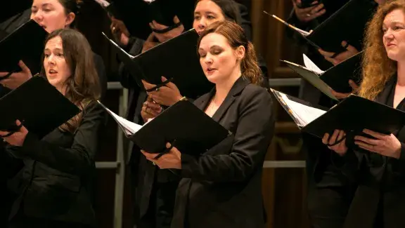 the Singers singing 