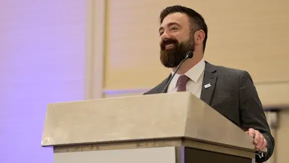 Christopher Eanes talking