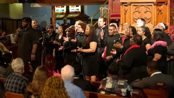 chorus singing