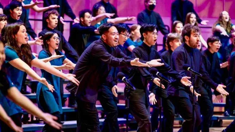 Vancouver Youth Choir in performance