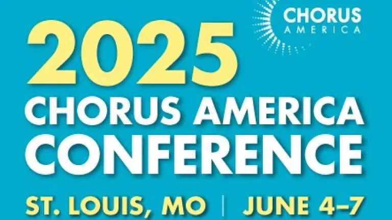 2025 chorus america conference st. louis, MO June 4-7
