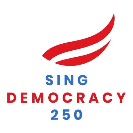 Sing Democracy 250 Logo