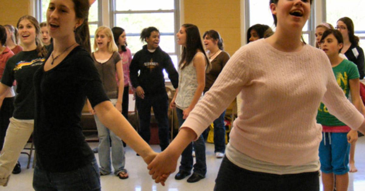 Movement in Rehearsal Chorus America