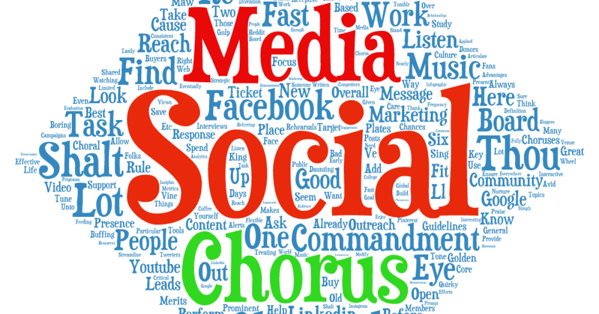 Social Media for Choruses Chorus America